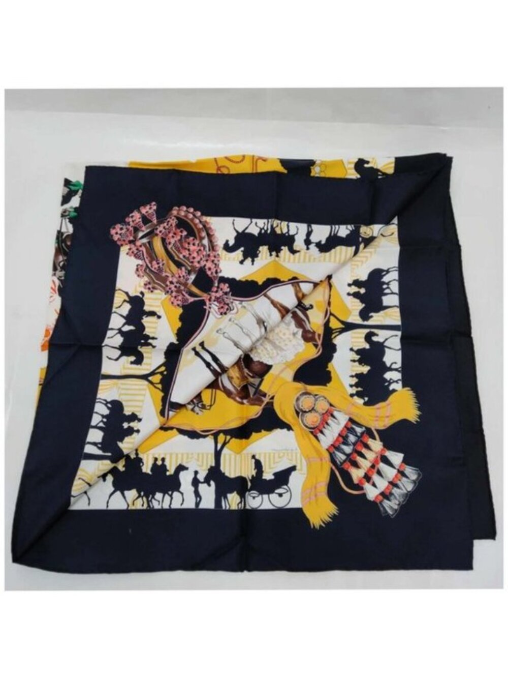Hermes Feria de Sevilla Carré 90 Silk Scarf - Picture 5 of 10